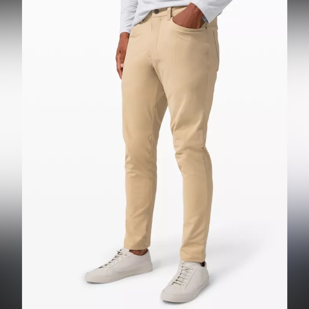 LULULEMON Men’s ABC Trousers Pants Trench Like New Worn Once Size 30